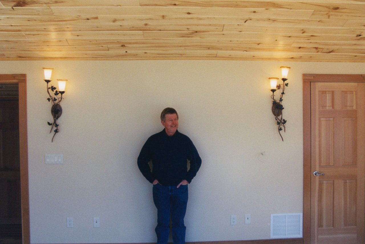 Twin Lakes dining room in progress Jan 05